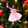 African American Clara Ballerina Ornament