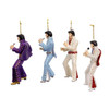 Elvis Presley® In Jumpsuit Ornaments, 4 Assorted