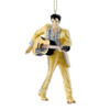 Elvis Presley® In Gold Suit With Guitar Ornament