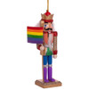 6“ Gay Pride Nutcracker Ornament