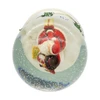 100MM Musical Santa and Snowman Water Globe