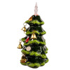 Battery Operated Small Porcelain Light-Up Christmas Tree
