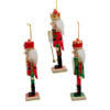 6“ Traditional Plaid Nutcracker Ornaments, 3 Assorted
