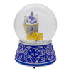 100MM Wind Up Musical Hannukah Water Globe