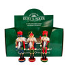 6“ Nutcracker Ornaments, 3 Assorted