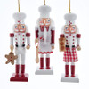 6“ Wooden Chef Nutcracker Ornaments, 3 Assorted