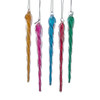 Glass Icicle Ornaments, 5-Piece Box