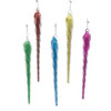 Glass Icicle Ornaments, 5-Piece Box