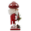 9“ Mushroom Santa Nutcracker