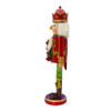 15“ Wooden Sugar Frost Nutcracker