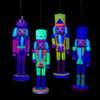 6" Glow-In-The-Dark Nutcracker Ornaments, 4 Assorted