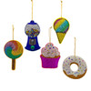 Bedazzled Sweets Ornaments, 5 assorted