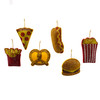 Bedazzled Collection™ Food Ornaments, 6 Assorted