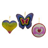 Bedazzled Collection™ Heart & Butterfly Ornaments, 3 Assorted