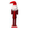 15“ Santa With Red Pajamas Nutcracker