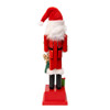 15“ Santa Calendar With Gifts Nutcracker
