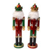 15" Red & Green King Nutcrackers, 2 Assorted