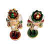 15" Red & Green King Nutcrackers, 2 Assorted