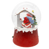 100MM Wind-Up Musical Santa Water Globe