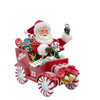 8.5“ Fabriché™ Musical Santa In Candy Car