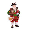 11“ Fabriché™ Musical German Santa