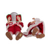 10.5“ Fabriché™ Mr. and Mrs. Claus Dessert Set, 2-Piece Set
