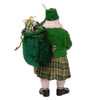 10.5“ Fabriché™ Musical Irish Bagpiper Santa