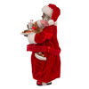 10.5“ Fabriché™ African American Santa In Pajamas and Robe
