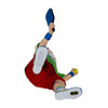 10" Fabriché™ Santa Playing Pickleball