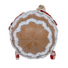 12“ Fabriché™ Hot Air Balloon Santa