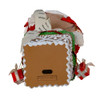 12“ Fabriché™ Hot Air Balloon Santa