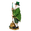 11" Fabriché™ Musical Irish Santa