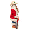 11“ Fabriché™ Western Santa With Guitar