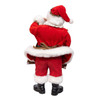 10.5" Fabriché™ Santa With Oversized " I Love Coffee" Cup & Creamer