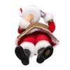 10.5" Fabriché™ Santa With Oversized " I Love Coffee" Cup & Creamer