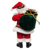 10.5" Fabriché™ Traditional Santa With December 25th Calendar