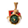 15" Red & Green With Horn Nutcracker