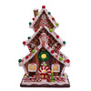13" Battery Operated LED Gingerbread Cookie 3-Layer House