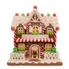 9" Battery Operated Light Up Two Floor Gingerbread House