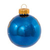60MM Glass Multicolored Reflector Ornaments, 5-Piece Box