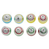 30MM Miniature Solid and Reflector Glass Ball Ornaments, 16-Piece Box