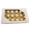 60MM-80MM Glass Shiny Gold Ball Ornaments, 20-Piece Box