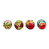 65MM Glass Egg Ornaments, 4-Piece Box