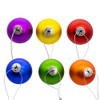 60MM Glass Rainbow Ball Ornaments, 12-Piece Box