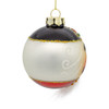 80MM Glass Nutcracker Ball Ornament