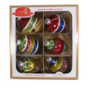 3.5“ Glass Early Years Ornaments, 6-Piece Box