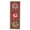 3“ The Early Years Glass Reflector Ornaments, 3 Piece Box