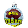 Gorenaments® Glass Evil Snowman Ornament