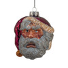 Gorenaments® Glass Evil Santa Ornament