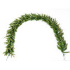 9' Pre-Lit Warm White LED Grand Fir Garland